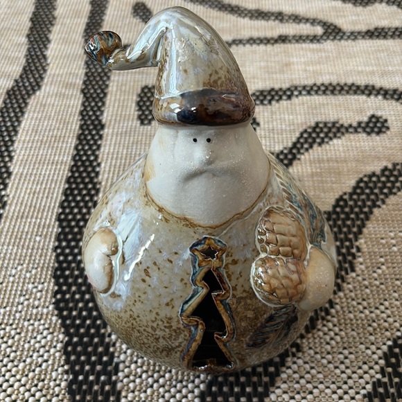 🆕Norwegian Pottery Ceramic Santa Candleholder - Picture 4 of 14